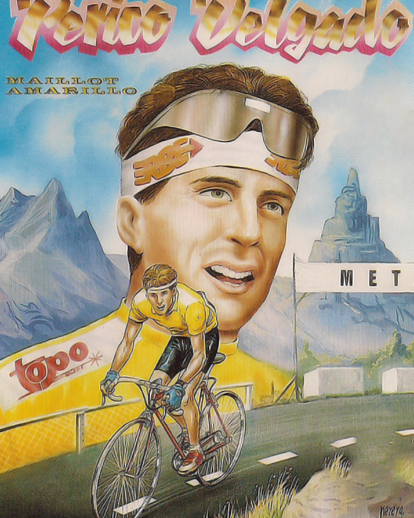 Perico Delgado Maillot Amarillo