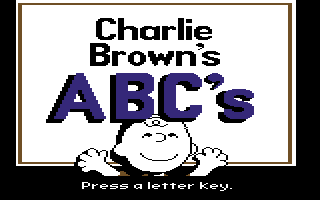 Charlie Brown’s ABC’s