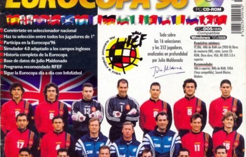 PC Selección Española de Fútbol Eurocopa ’96