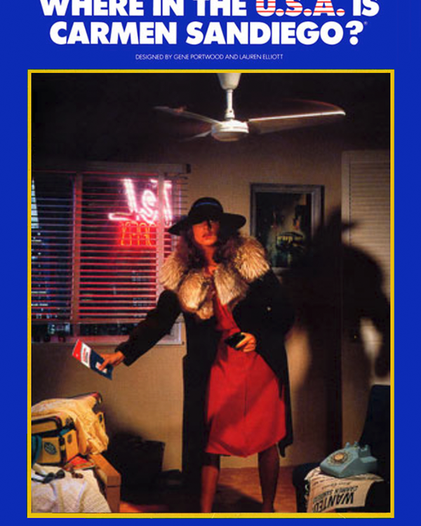 Where in the U.S.A. is Carmen Sandiego?