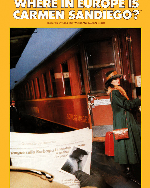 Where in Europe is Carmen Sandiego?