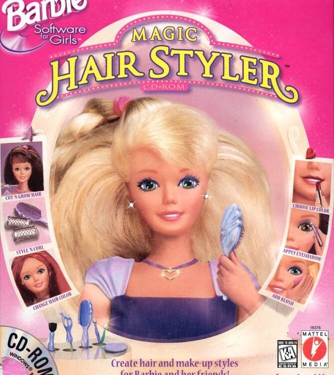 Barbie: Magic Hair Styler