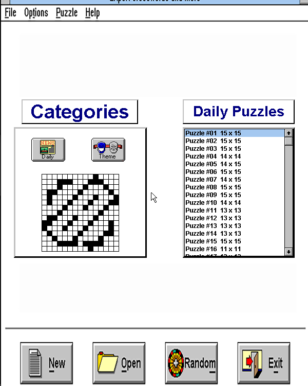 Crosswords & More for Windows