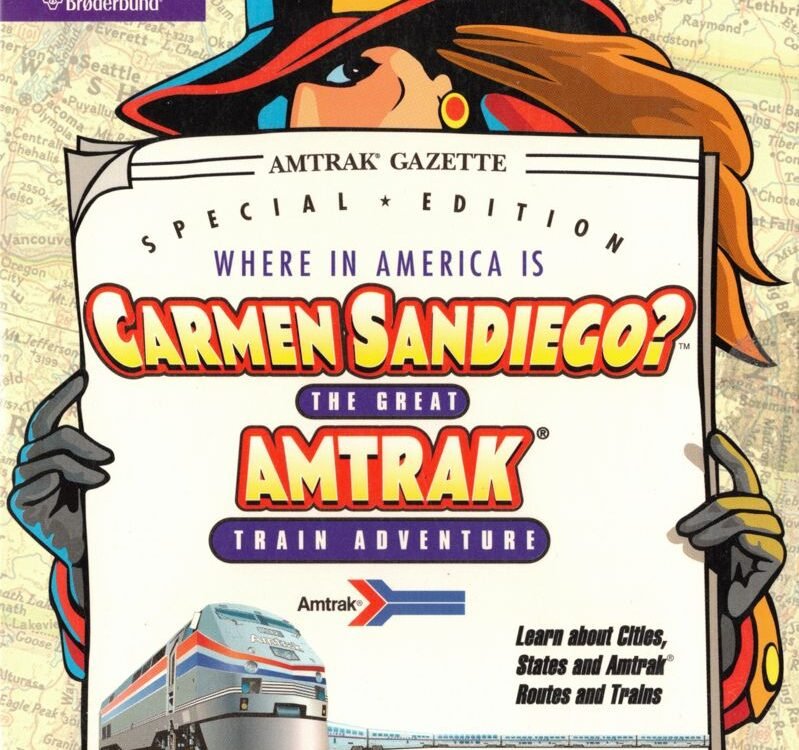 Where in America is Carmen Sandiego?: The Great Amtrak Train Adventure