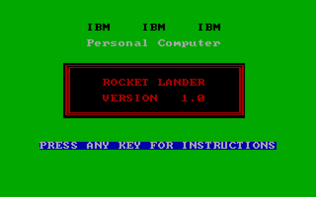 Rocket Lander
